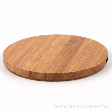 Wireless Charger Qi Charging Pad wood